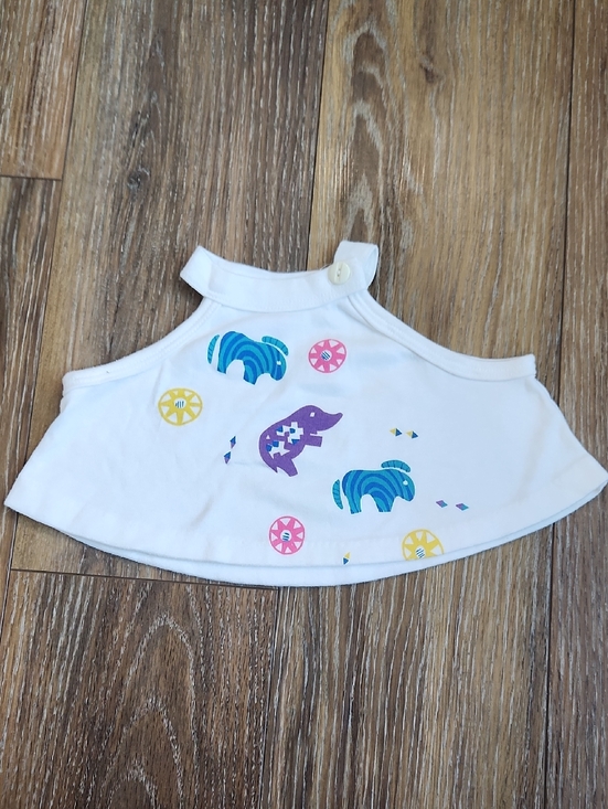 Stone Apparel Other - Vintage Stone Apparel Kids Elephant Sleeveless Tee Blue Purple Green Yellow Pink